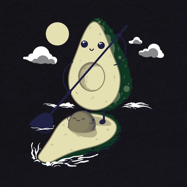 Avocaddle Surf by Soulkr